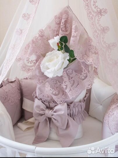 Бортики в кроватку, конверт на выписку