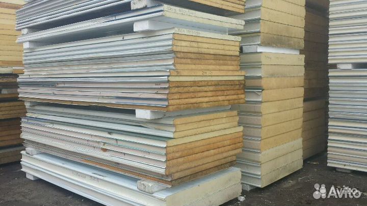 Сэндвич панели PIR 60 мм. Вналичии