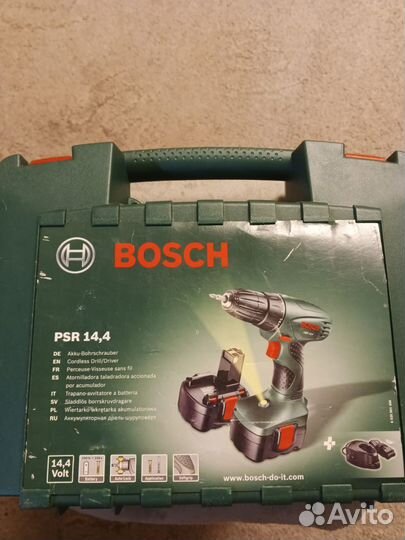 Шуруповерт bosch