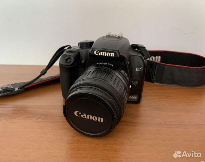 Зеркальный фотоаппарат canon 1000d