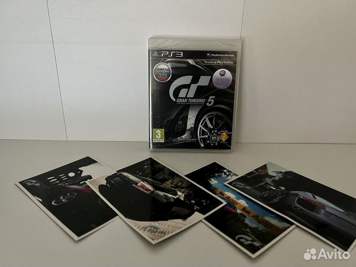 Новая Gran Turismo 5 для PS3 + открытки