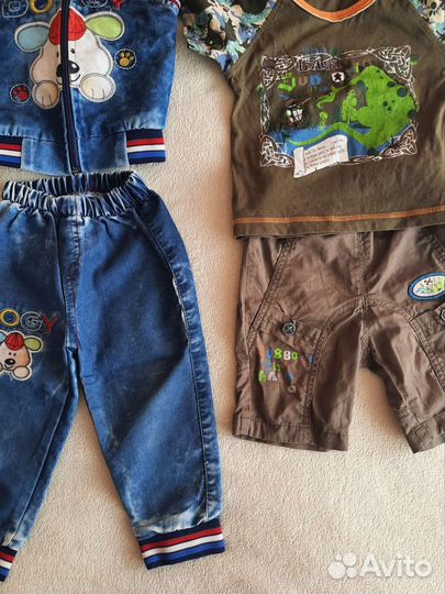 Пакет вещей на мальчика от1 до 2