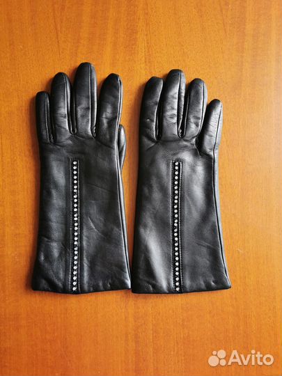 Перчатки кожаные 6,5 размер
