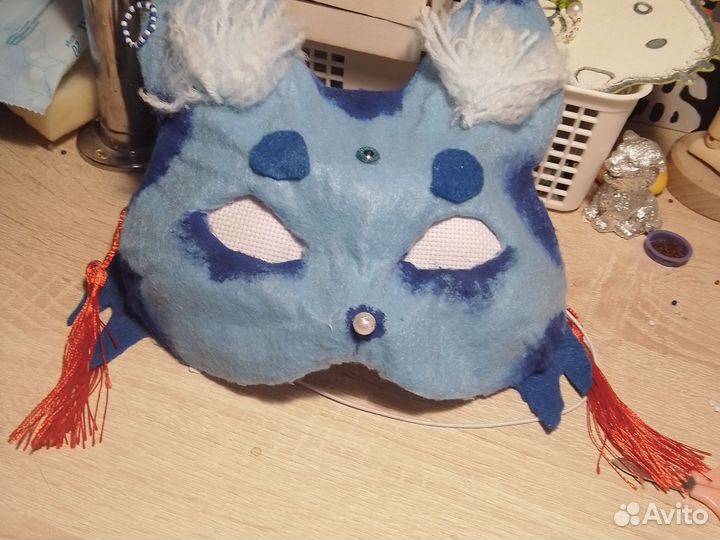 Маска кошки для квадробики