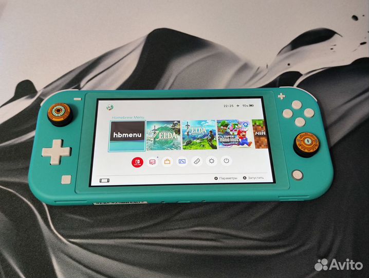 Nintendo switch lite прошитая 128