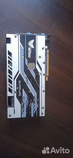 Видеокарта rx580 8gb sapphire nitro+