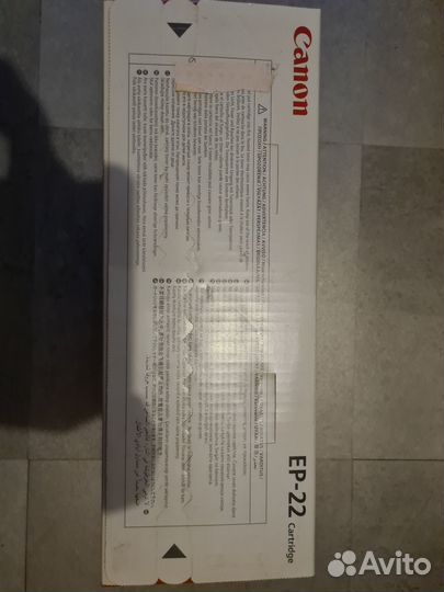 Картридж canon ep 22 оригинальный