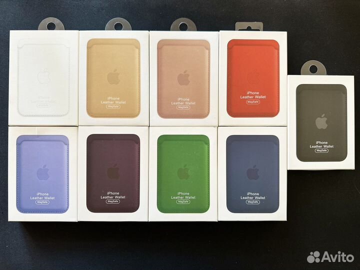 Картхолдер Apple Magsafe Leather Wallet