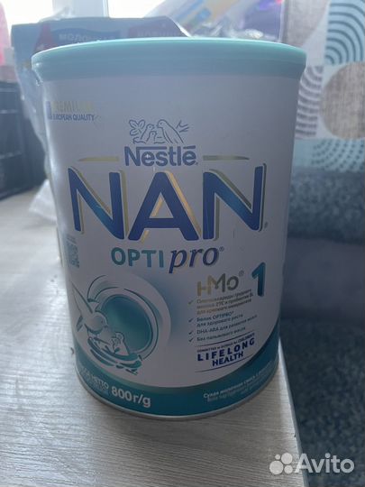 Детская смесь нан оптипро 1