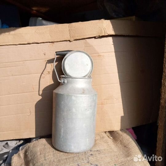 Алюминиевый бидон СССР