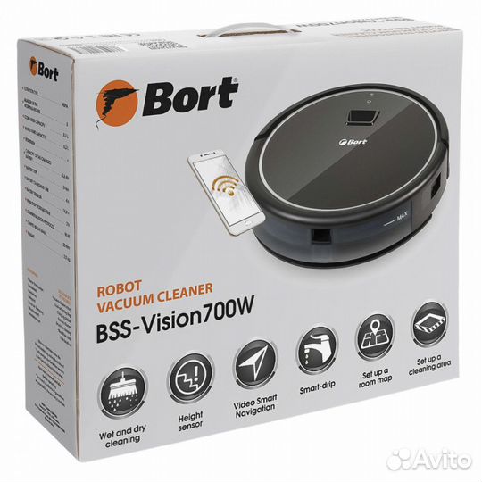 Робот-пылесос bort BSS-Vision700W