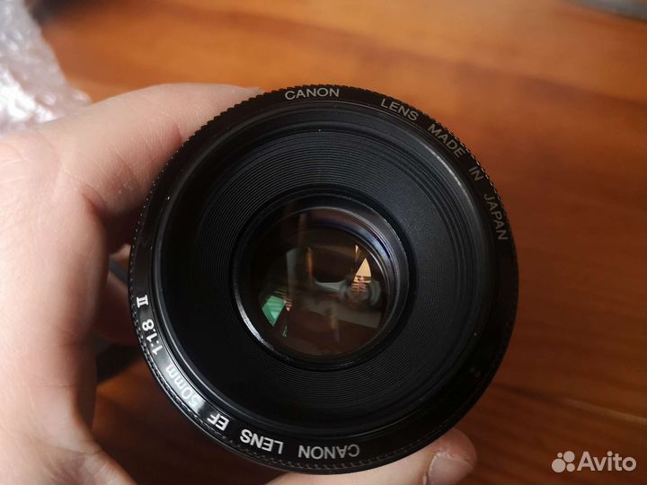 Объектив Canon ef 50mm f 1 8 II
