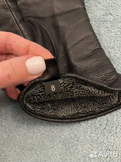 Перчатки кожаные