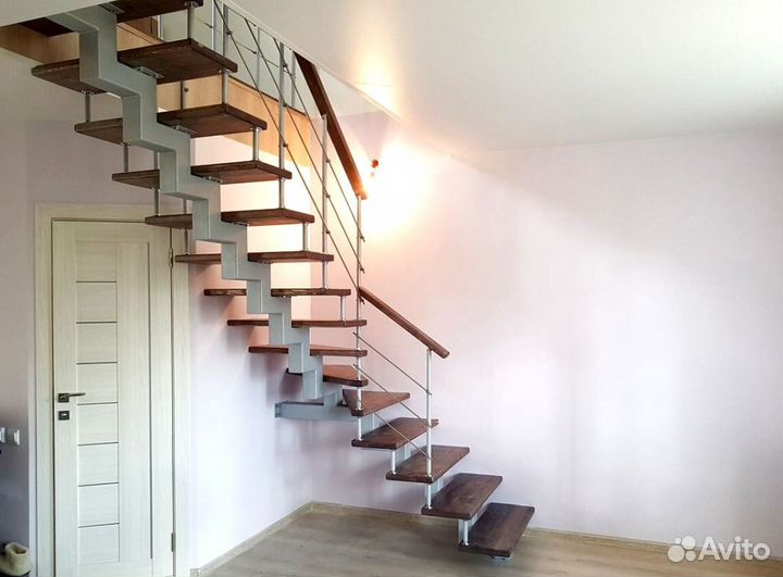 Лестницы на металлокаркасе