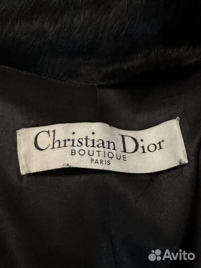 Christian Dior Galliano подиум меховая куртка