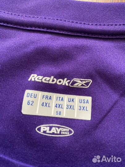 Винтажные мужские лонгсливы Reebok Play dry большо