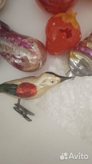 Елочные игрушки СССР в реставрацию