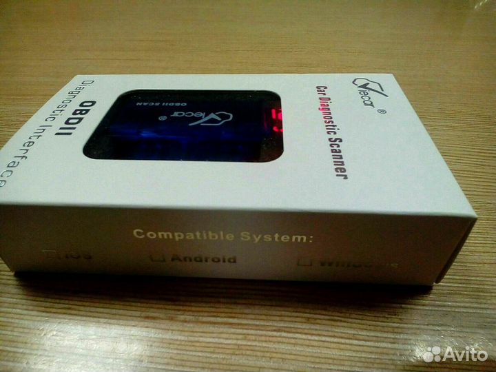 OBD2 диагностический сканер для автомобиля