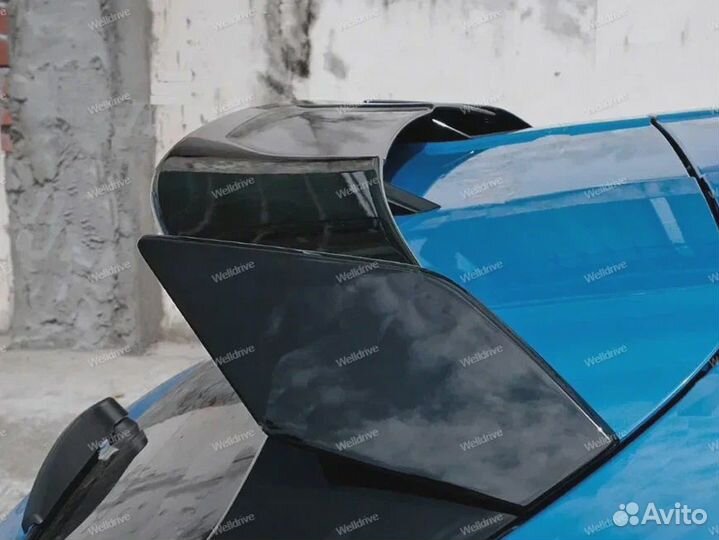 Спойлер BMW 1 F40 HB M Sport черный глянец