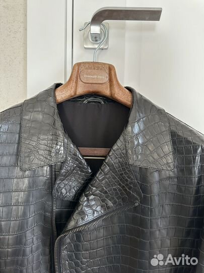 Ermenegildo zegna куртка из крокодила