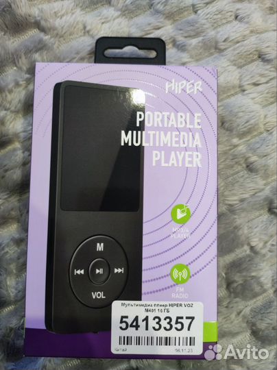 Мультимедиа плеер hiper VOZ M401 16гб