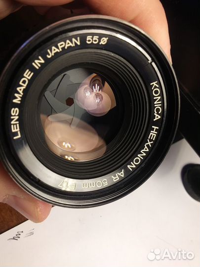 Konica TC Auto-reflex с объективом Konica 50mm 1.7