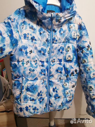 Куртка и пальто для девочки. 152 158