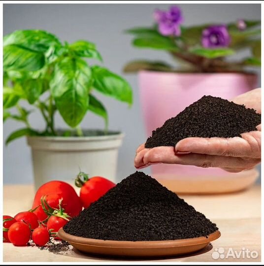 Биогумус в мешках