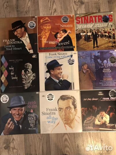 Frank Sinatra lp 1980-1986 англия, Германия
