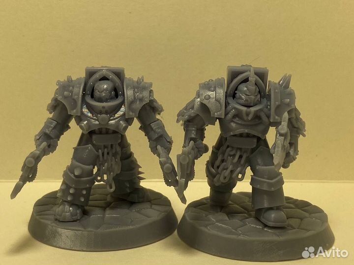 Терминатор warhammer 3D печать