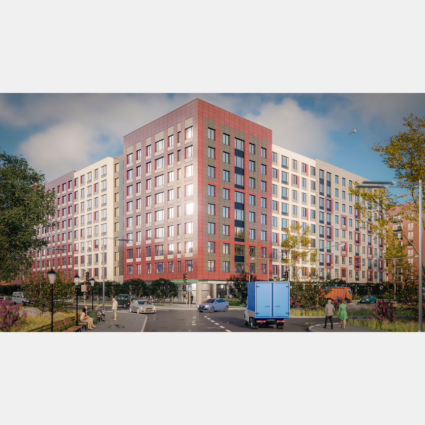 1-к. квартира, 37 м², 7/9 эт.