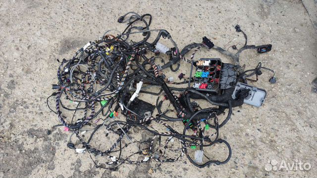 Volkswagen Polo 5 проводка салона