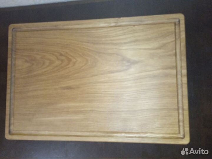 Цельная Дубовая доска разделочная