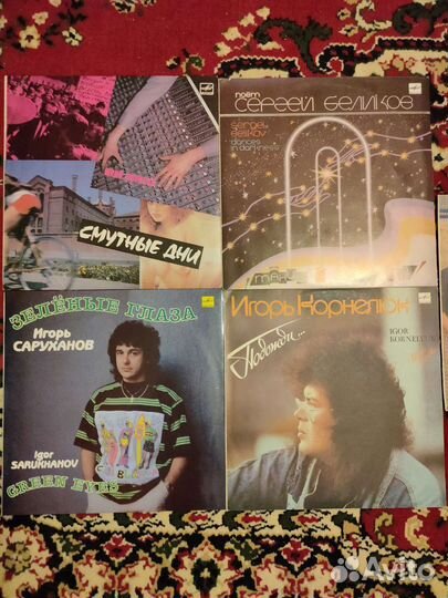 Виниловые пластинки СССР