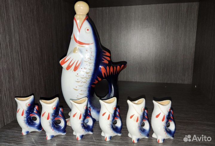 Сервиз рыбы