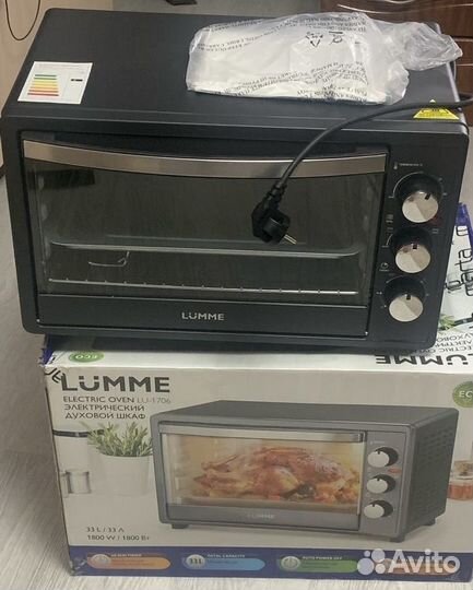 Электрическая мини печь духовка