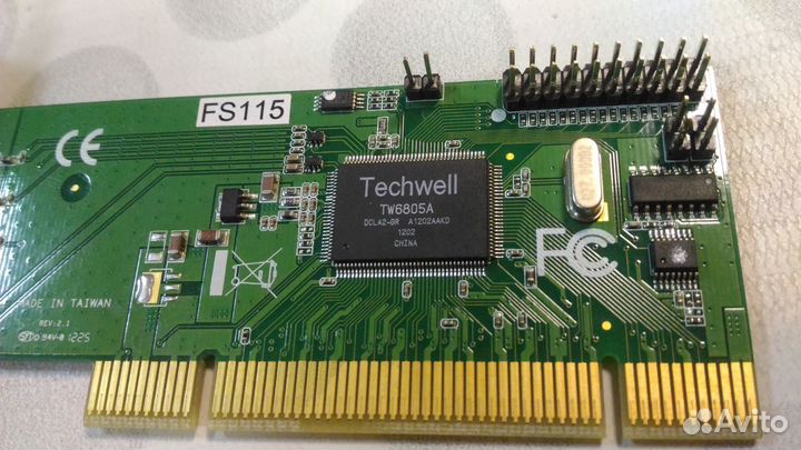 Ключи и платы видеонаблюдения FS115 ITV Интелект