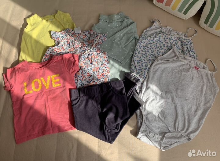 Пакет вещей на девочку 80 86