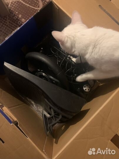 Руль logitech driving force+педали