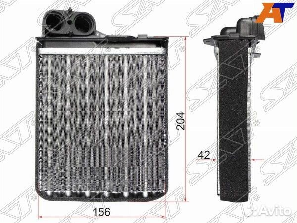 Радиатор отопителя салона dacia logan