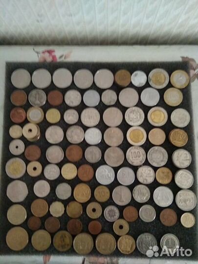 Монеты разные