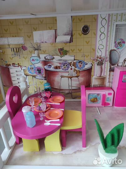 Кукольный домик для барби