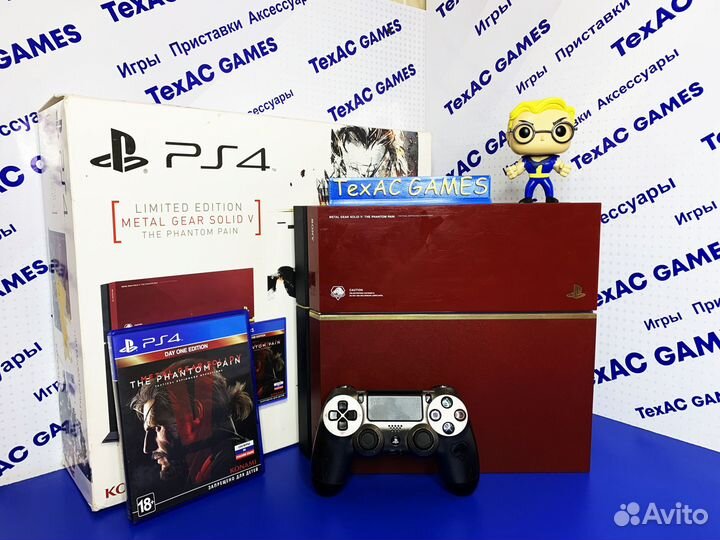 Playstation 4 Fat Metal Gear Solid 5 (Крм)