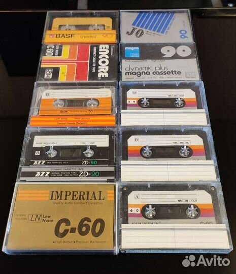 Редкие Аудиокассеты в коллекцию 10шт