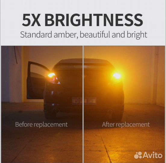 Светодиодные лампы p21w