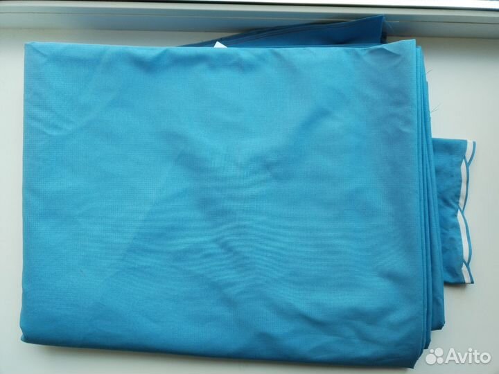 Продаю ткань синюю