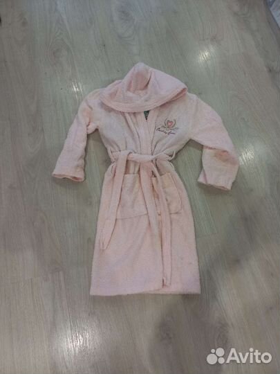 Халат банный подростку девочки