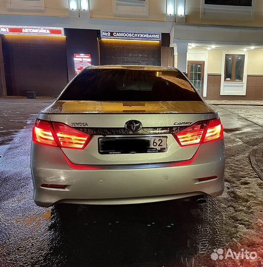 Задние led фонари Toyota camry v50
