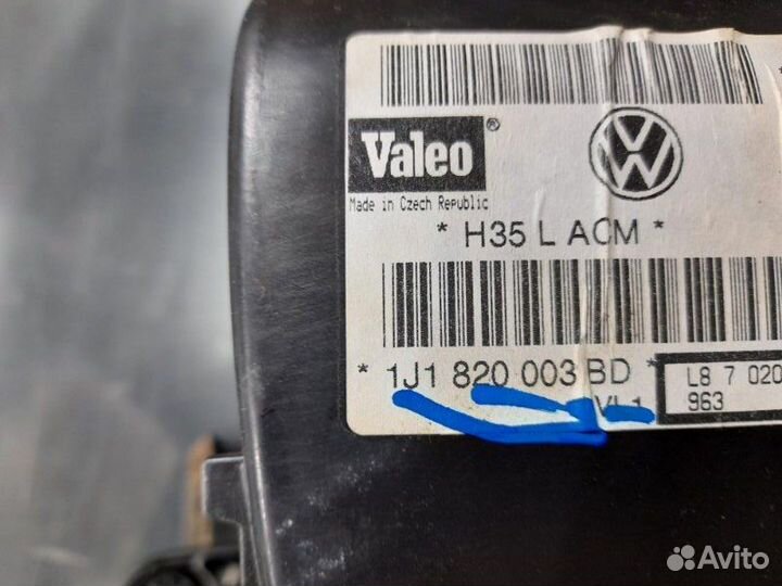 Корпус отопителя печки Volkswagen Golf 4 1997-2005