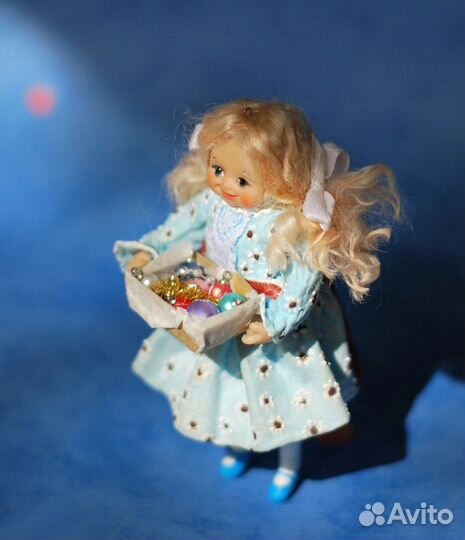 Ватные елочные игрушки